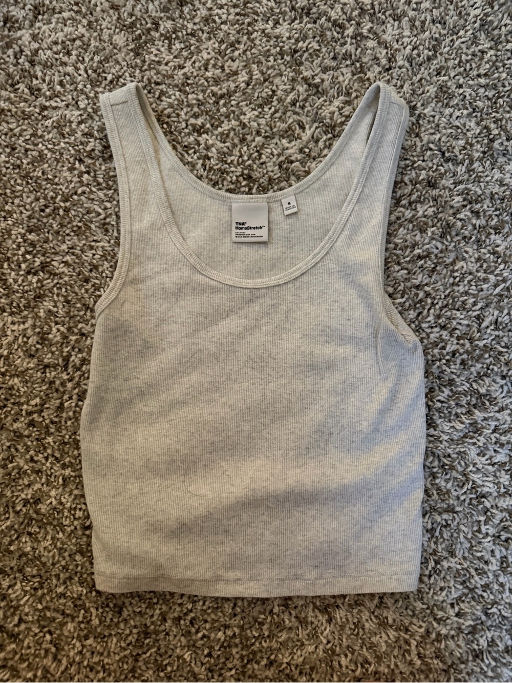 Aritzia homestretch rib frequency waist tank